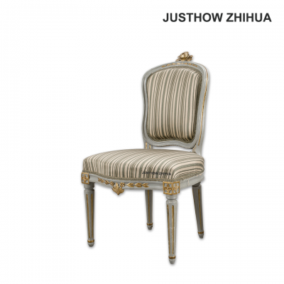 Justhow Zhihua Antique Royal Soft Fabric Chair