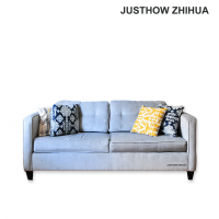 Justhow Zhihua Modern Fabric Sofa 2 Seats Home Sofa